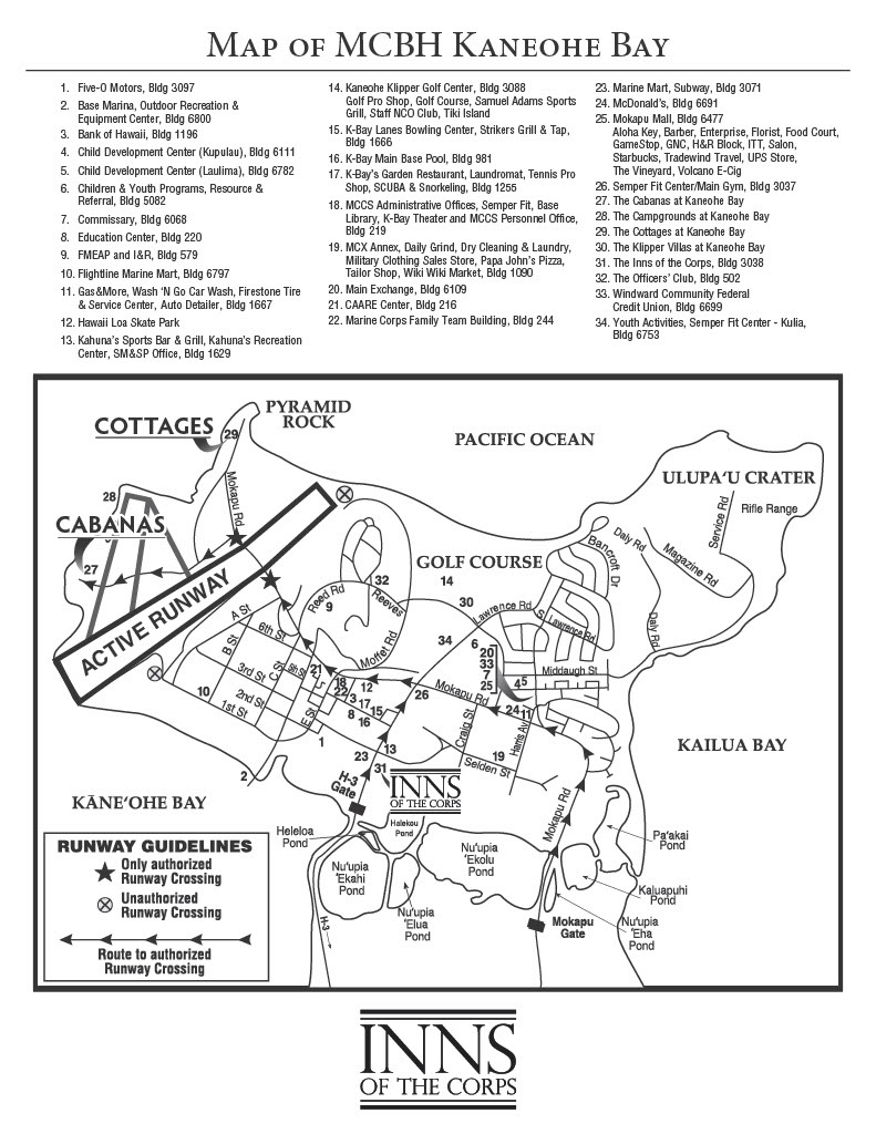 Points of Interest Map for MCBH Points of Interest Map for MCBH